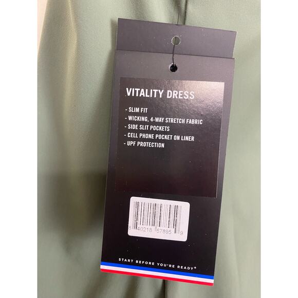 Fourlaps Vitality  Crisscross Back Lined  Tennis Pickleball Dress Size Small - Picture 12 of 12